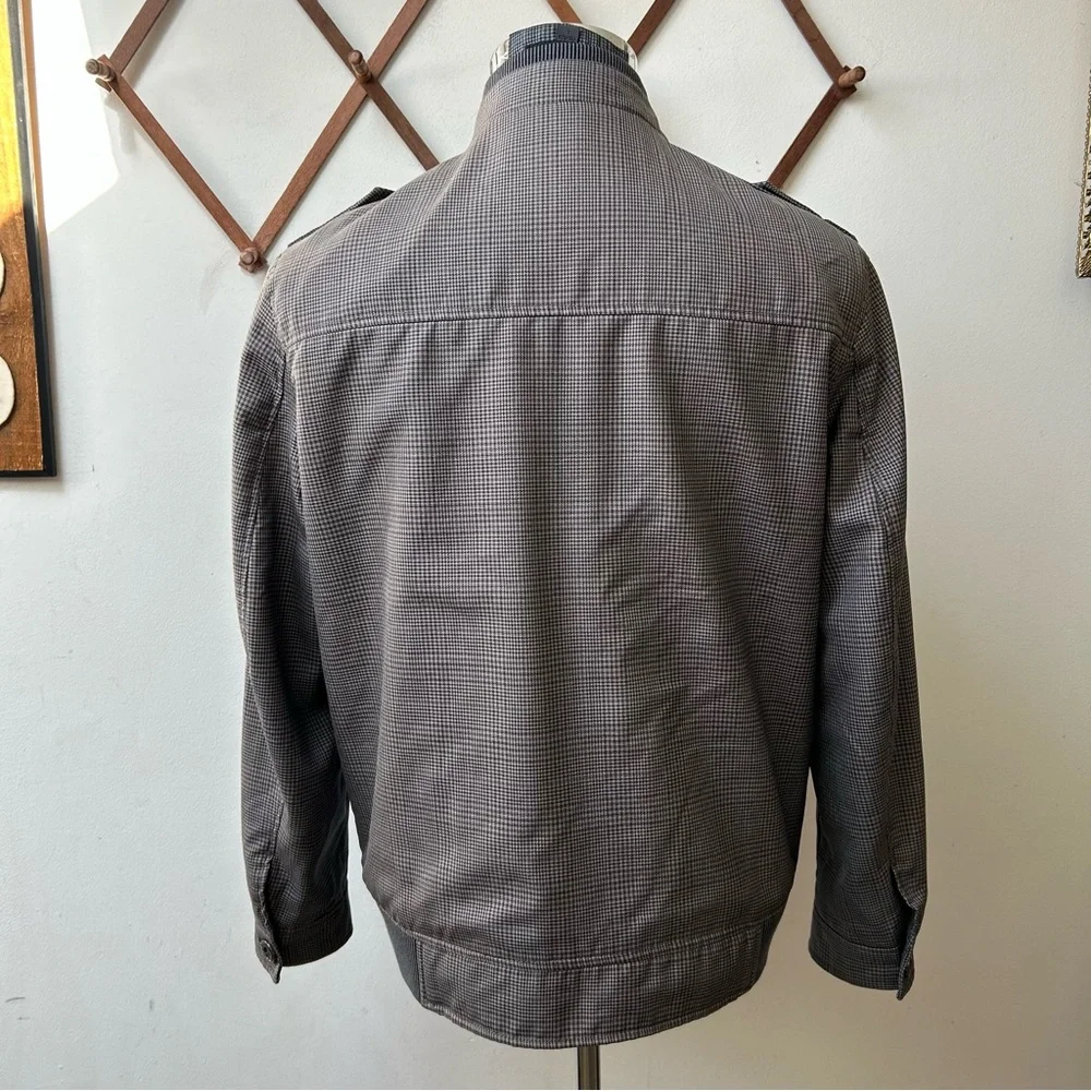 Houndstooth Bomber Jacket - Picture 7 of 15